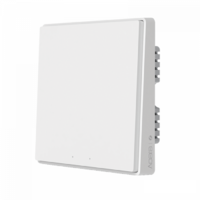 Умный выключатель Xiaomi Aqara Smart Light Control ZigBee D1 (Одинарный, встраиваемый) (QBKG21LM) White